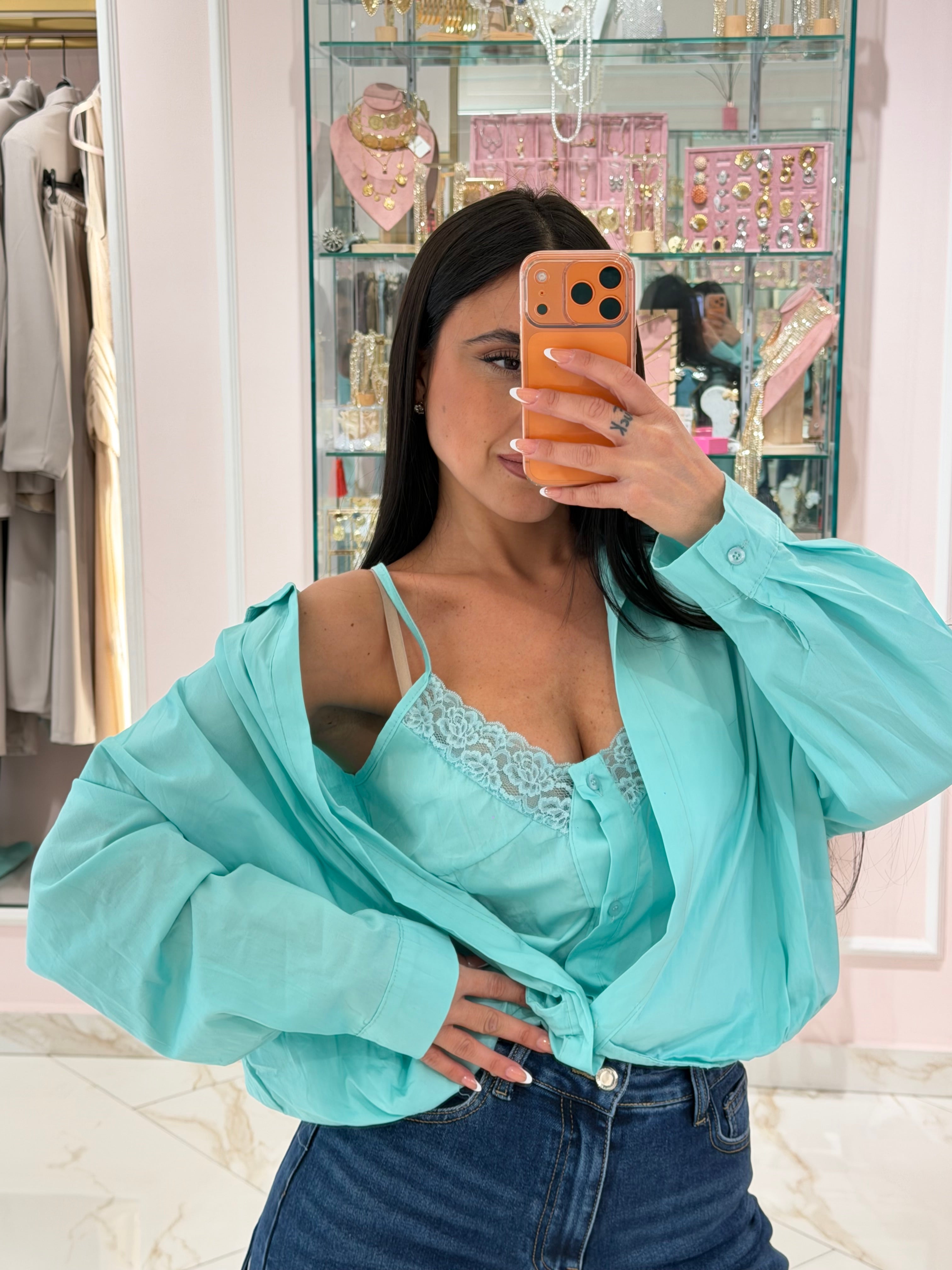 Camicia Greta Effetto Top