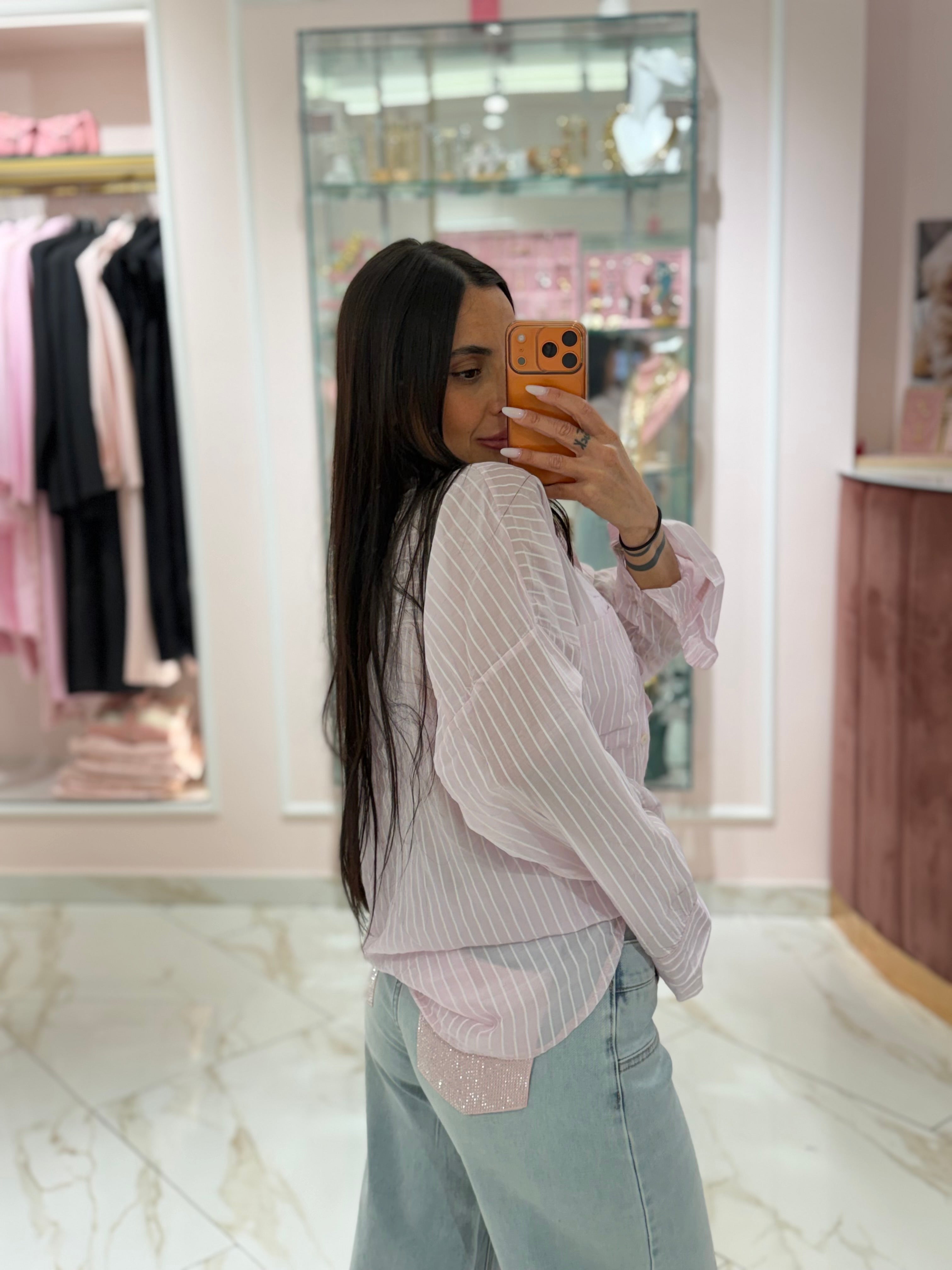 Camicia Rainbow Gessata
