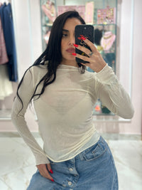 Maglia Semitrasparente Cashmeree