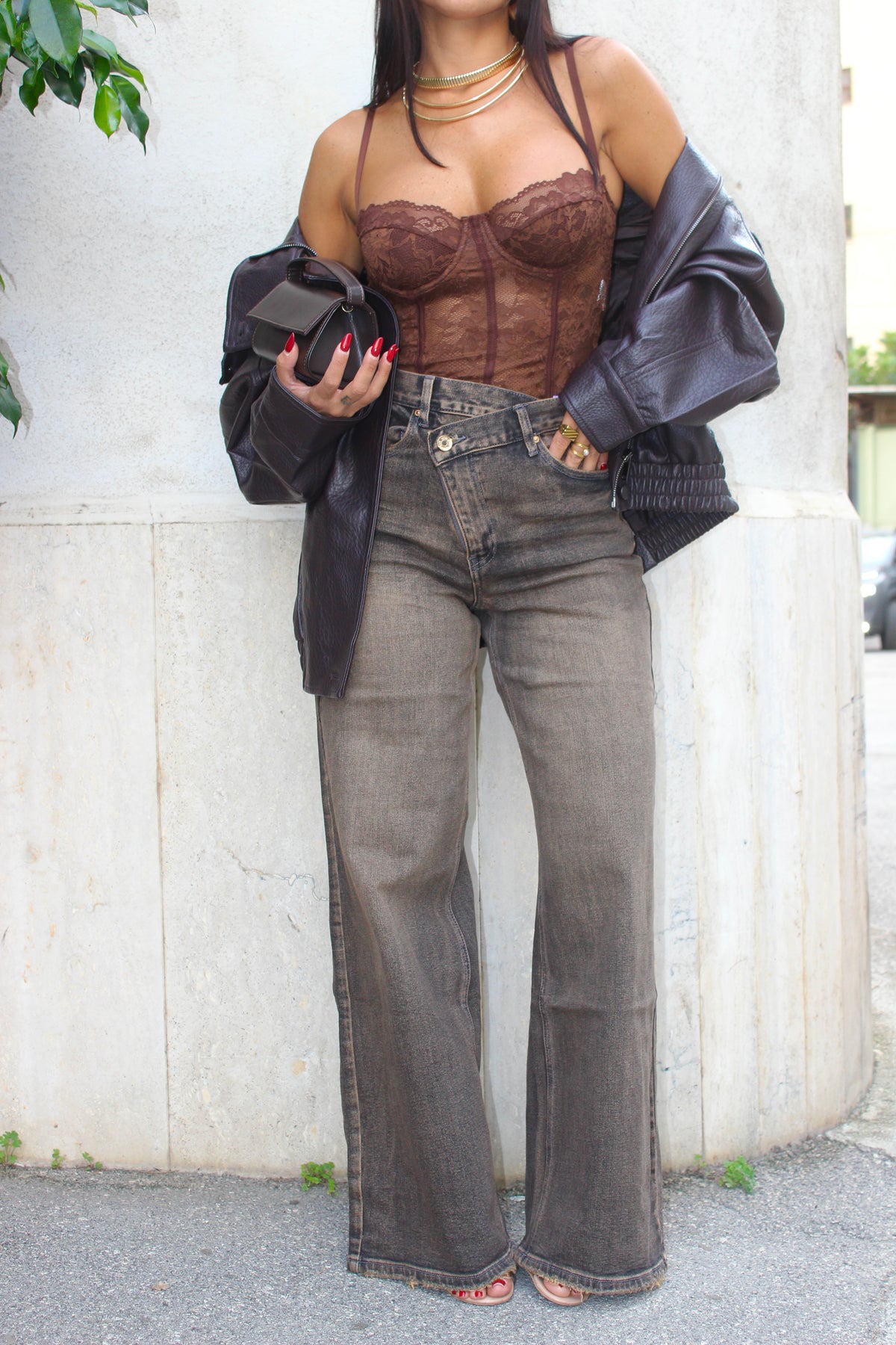 Jeans Bustino Incrocio