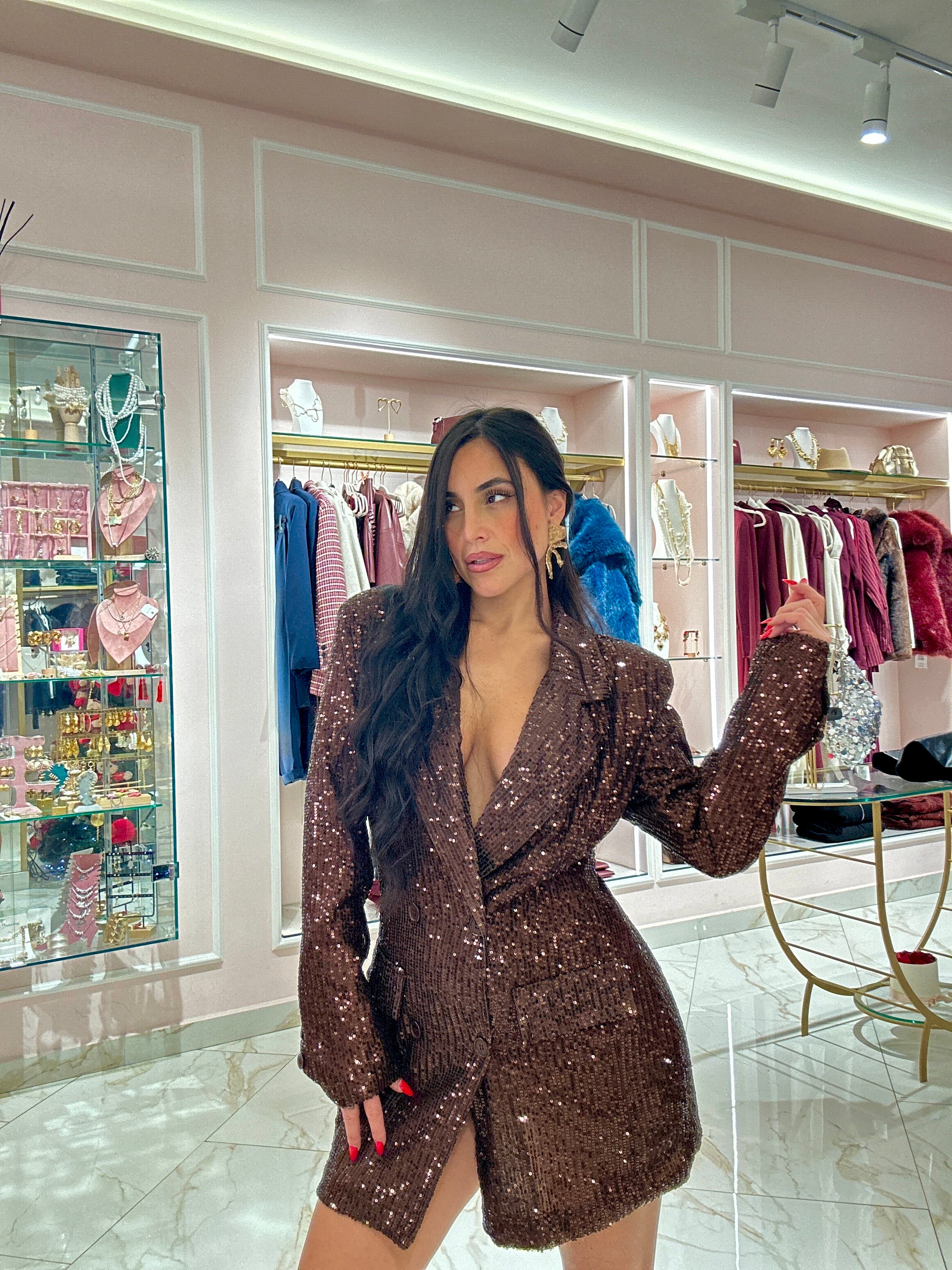 Abito Giacca Paillettes