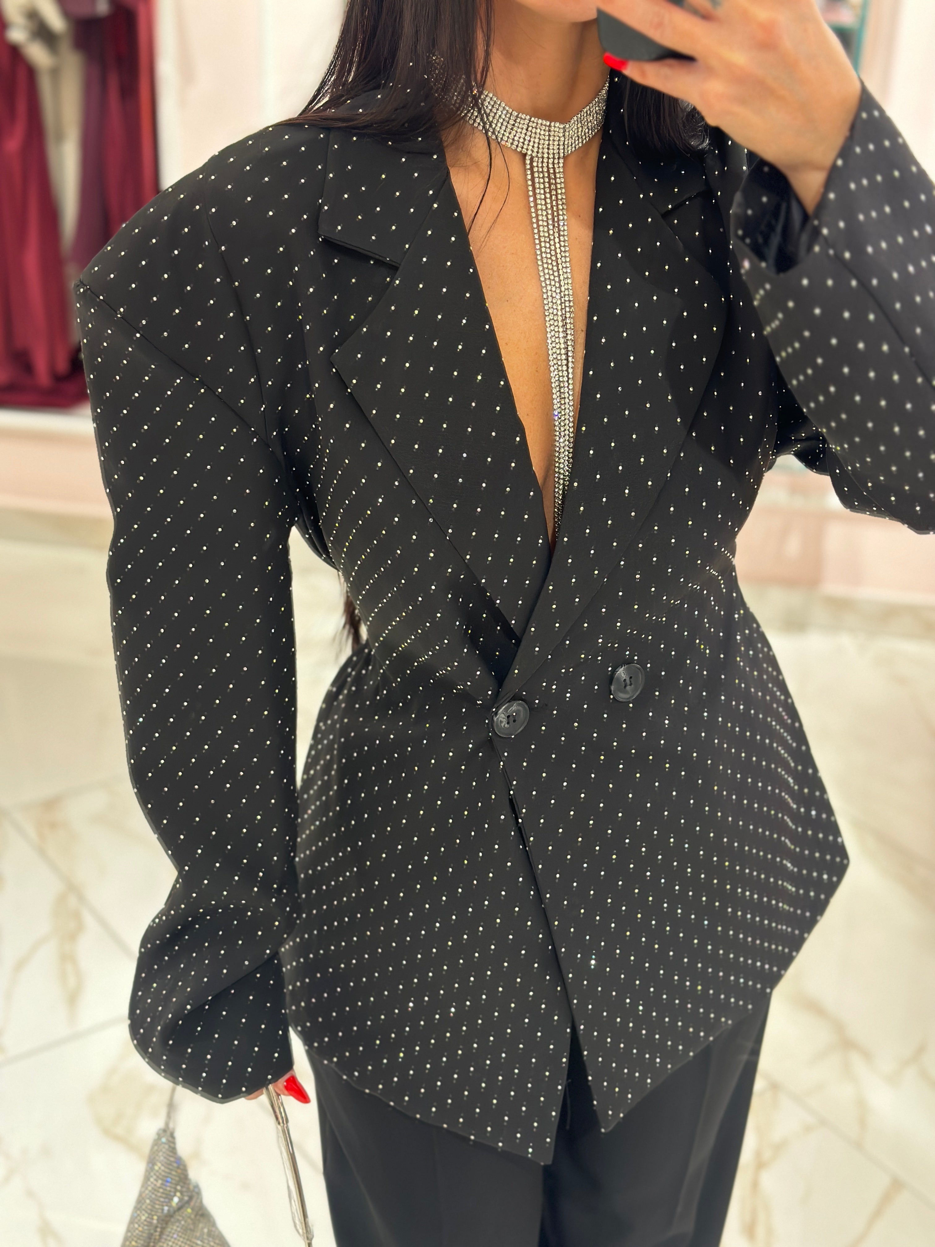 Blazer Strass