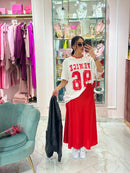 Shirt Over Size Red