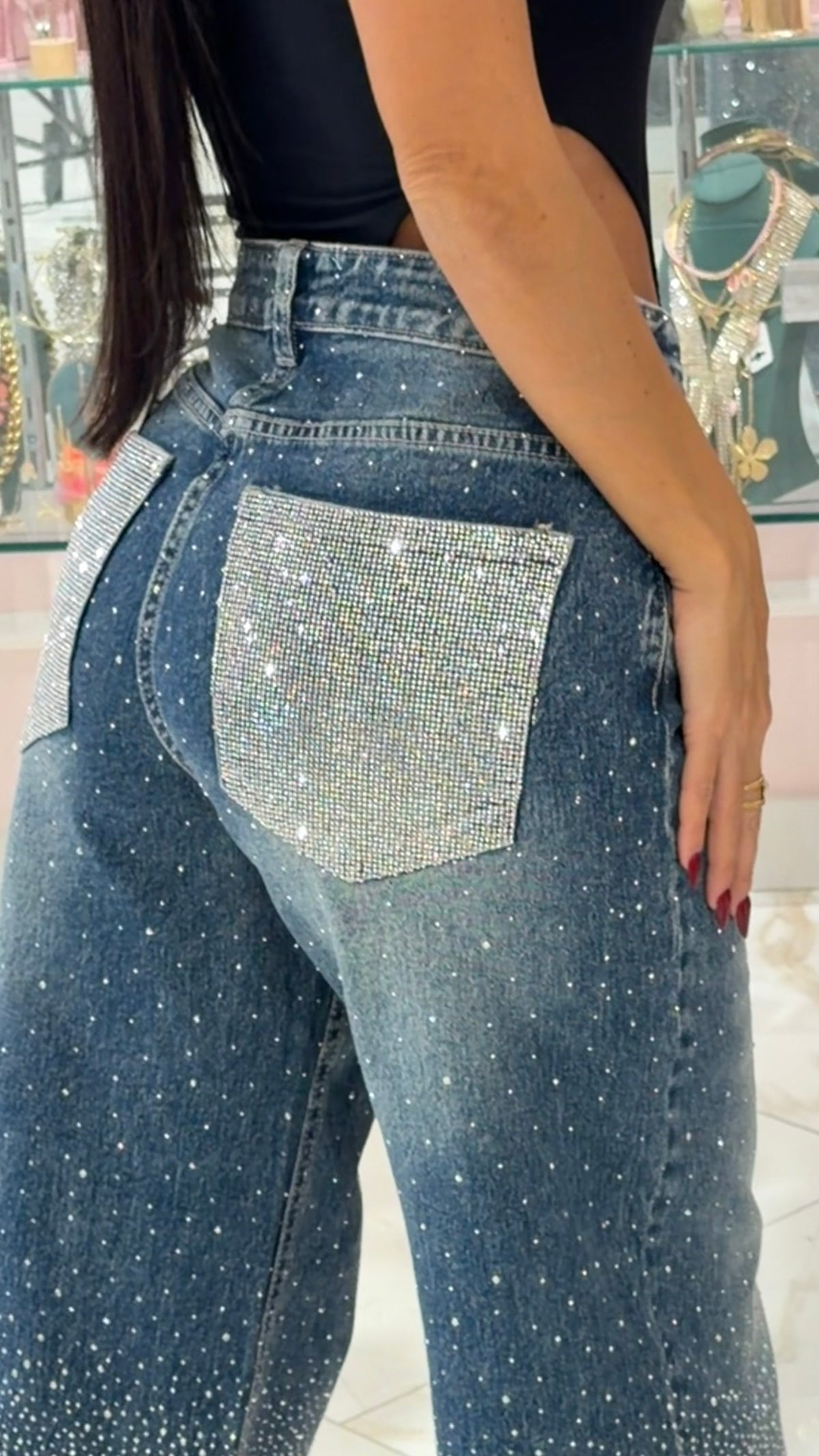 Jeans Strass Eclipse