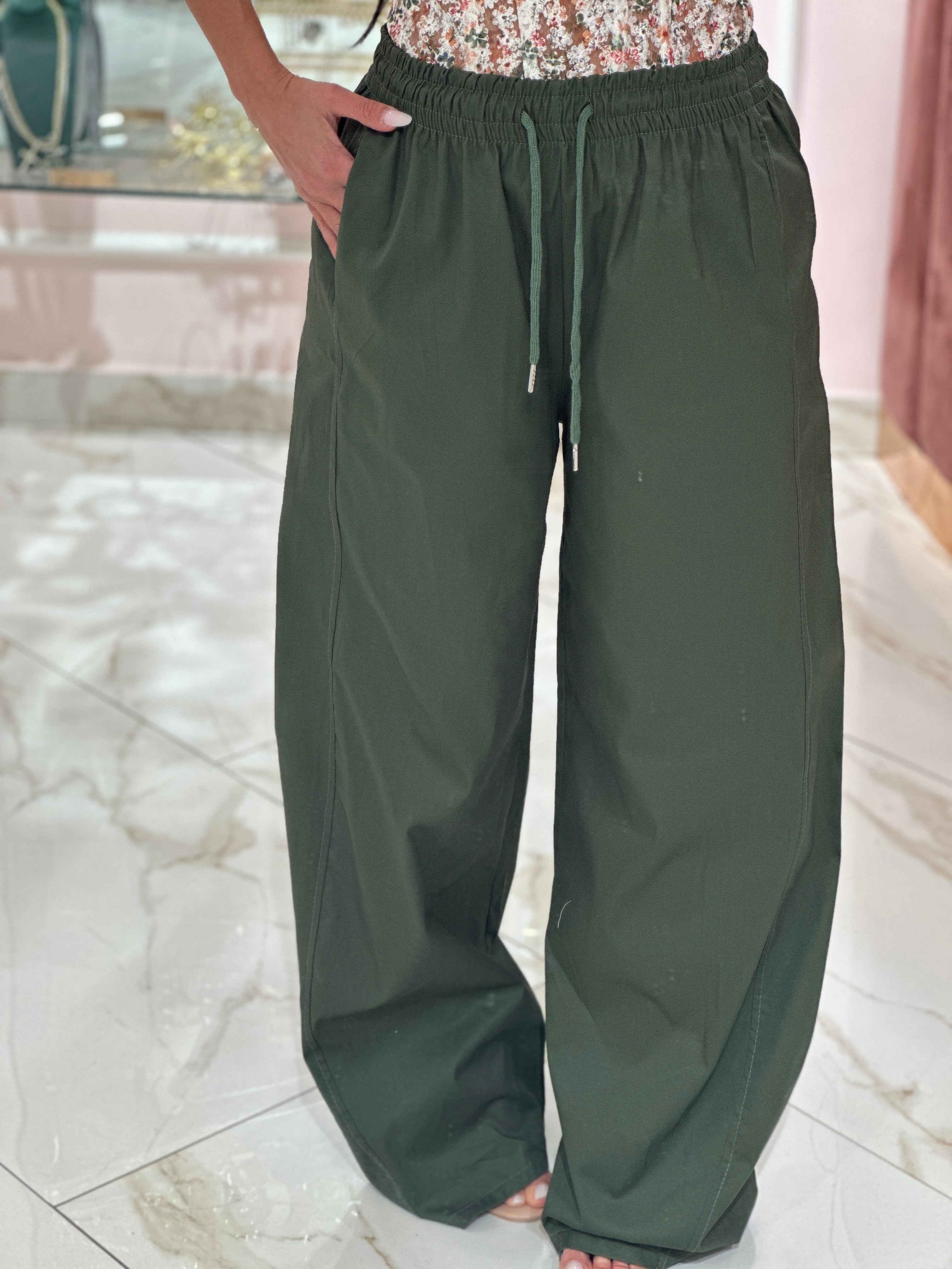 Pantalone Balloon in Cotone