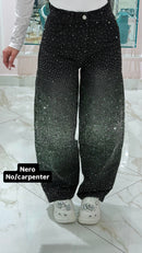 Jeans Curvy Balloon Strass