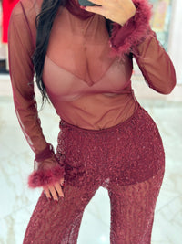 Pantalone Velato Coralli