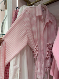 Camicione Stringhe Quadrettini