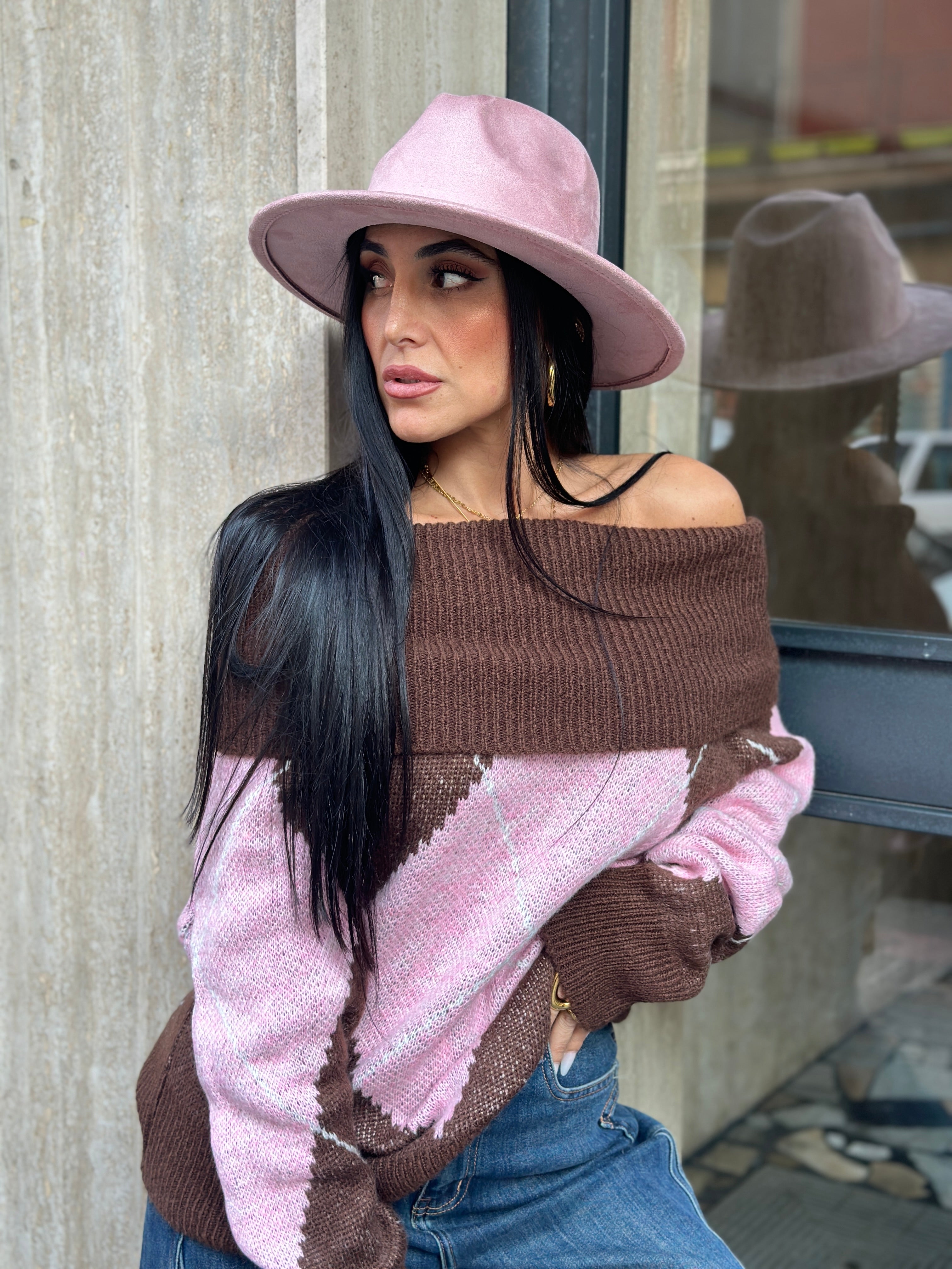 Maglione Kelly Scollo Barca