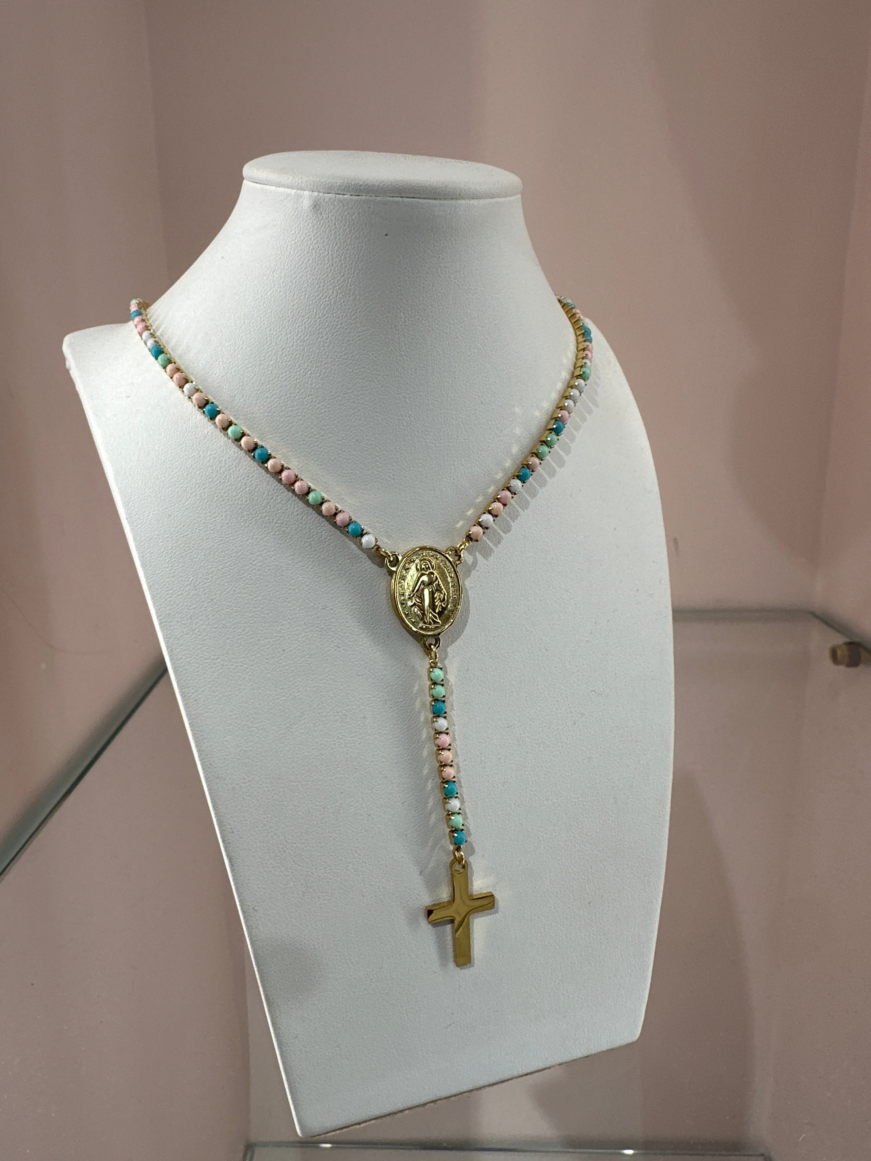 Collana Rosario Colorato