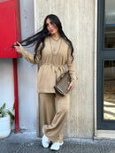 Coordinato Lana Con Fusciacca