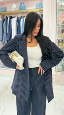 Tailleur Gessato Ambra