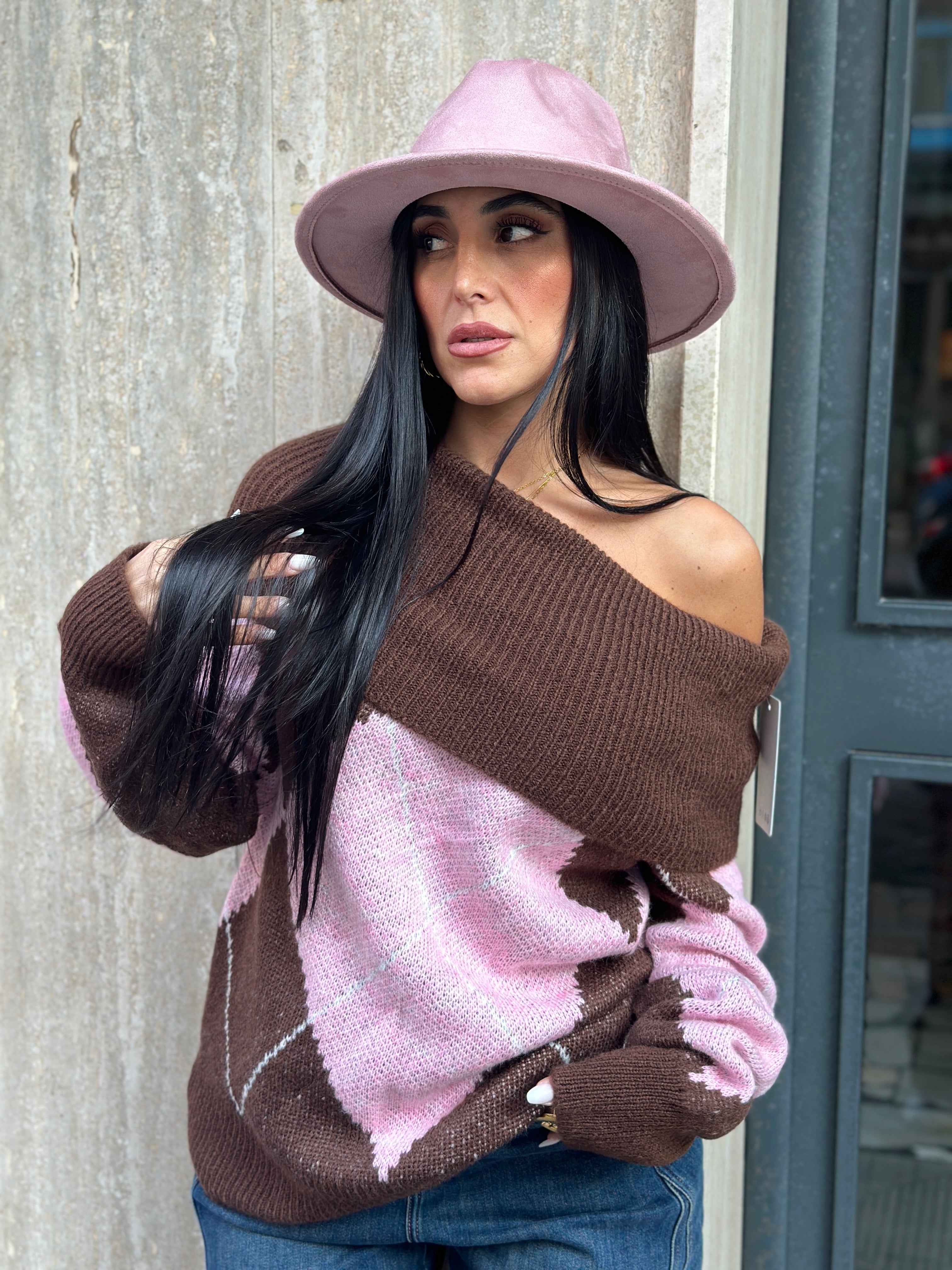 Maglione Kelly Scollo Barca