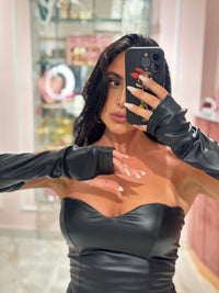 Abito Ecopelle Guanti