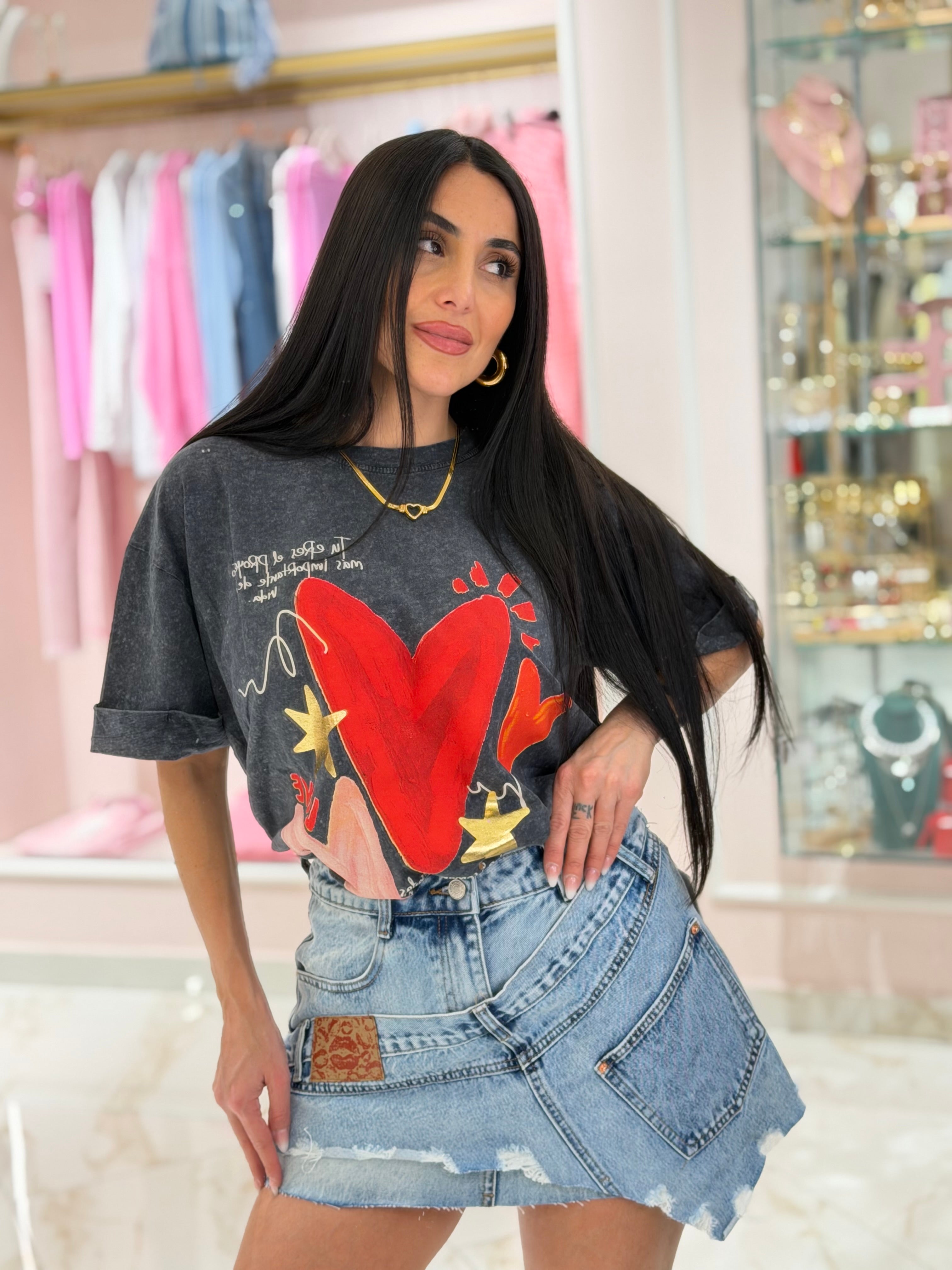 Minigonna Kiss Denim