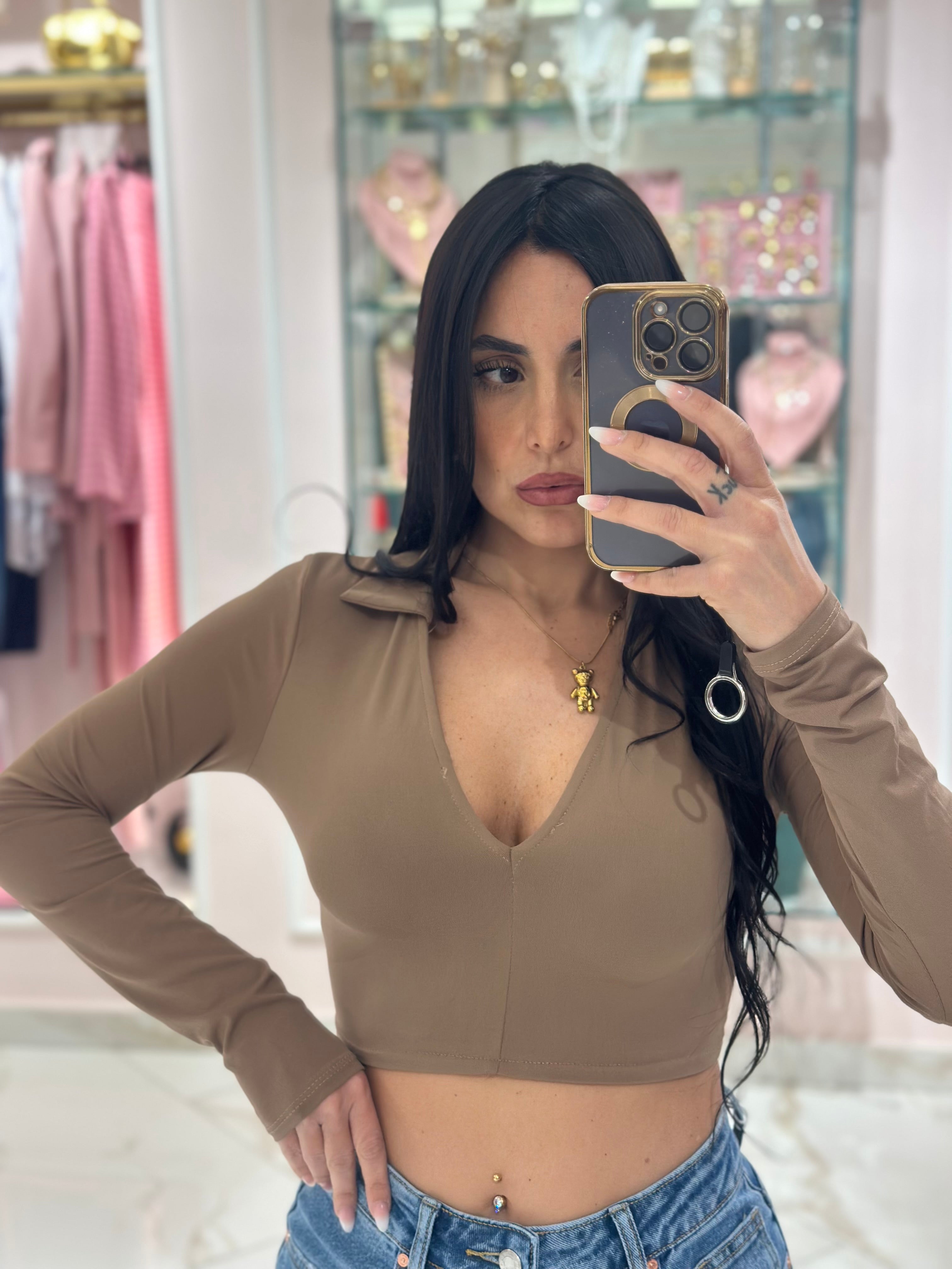 Maglia Crop Naomi