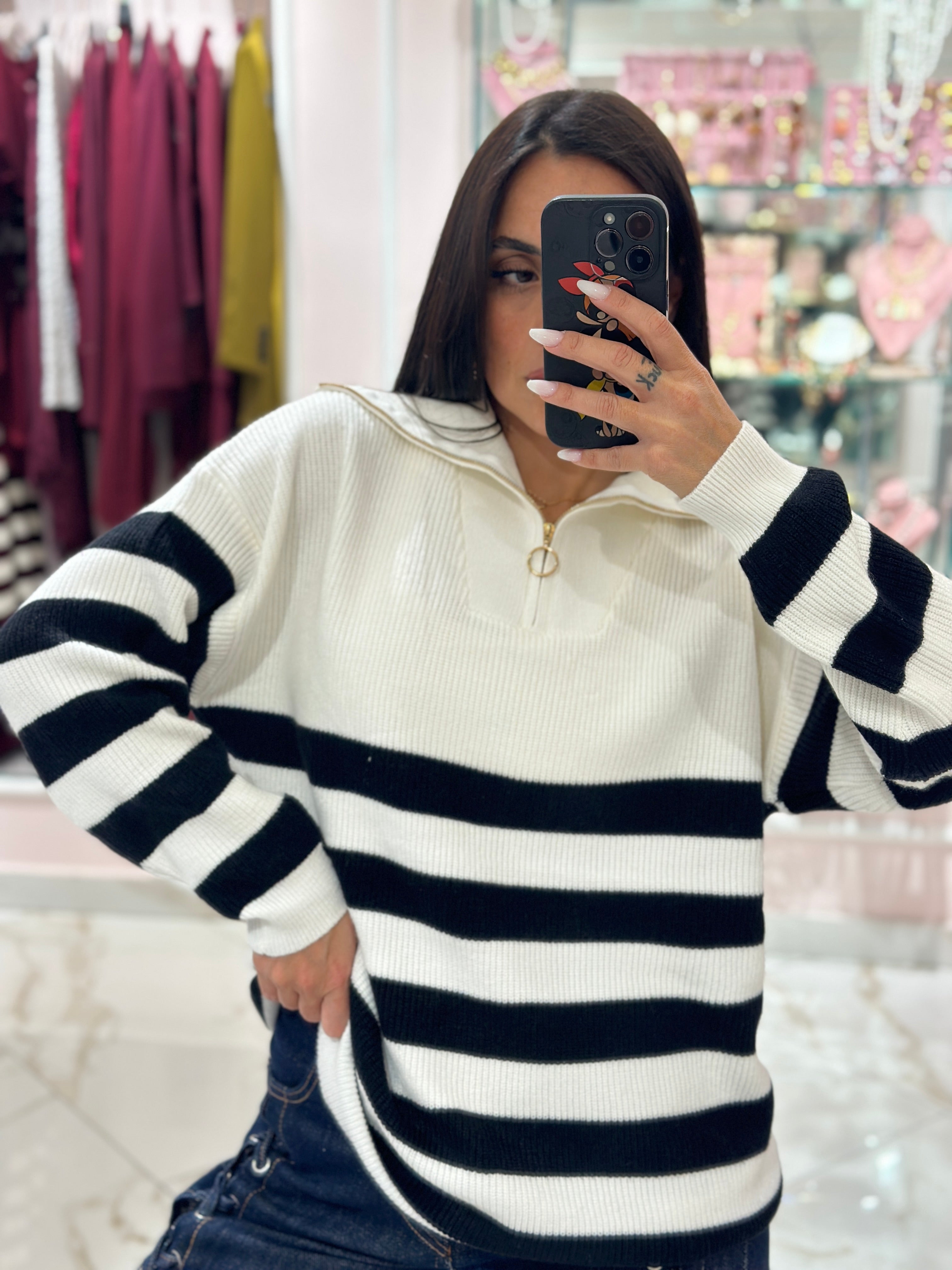 Maglioncino Evelyne Righe