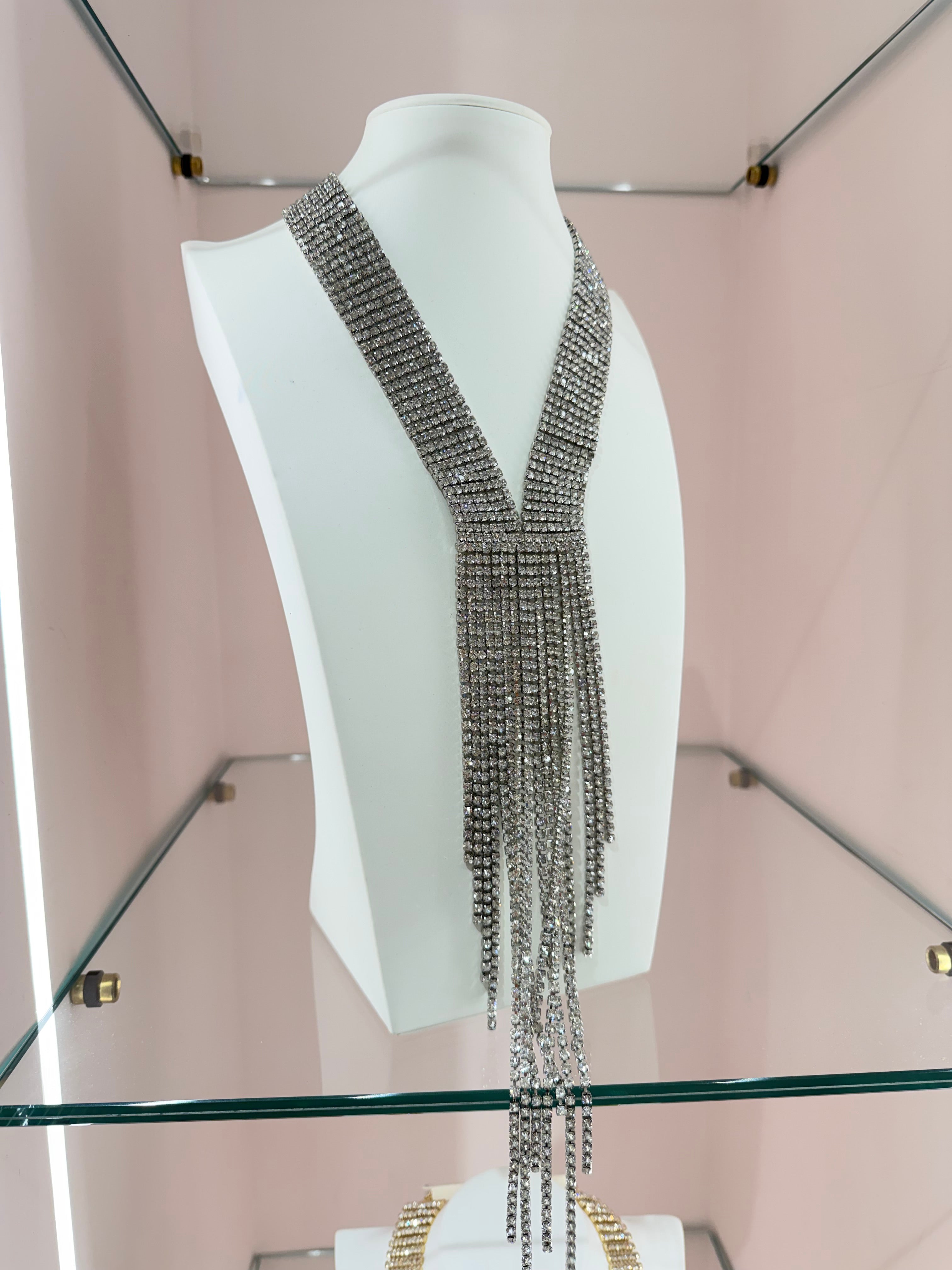 Collana Selene Strass