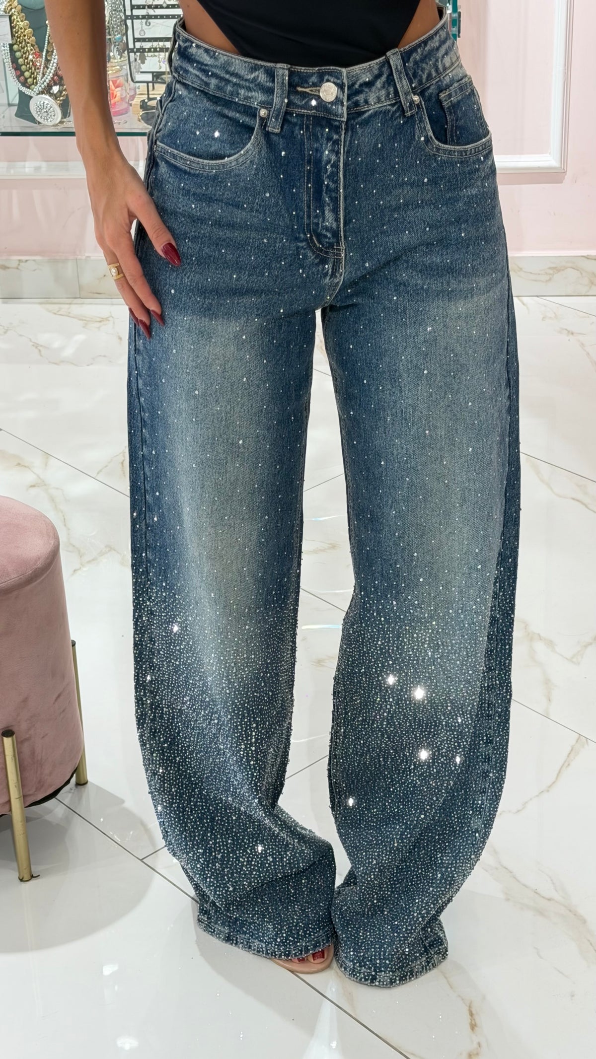 Jeans Strass Eclipse