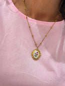 Collana Pink Flower