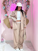 Tailleur sportivo Beige