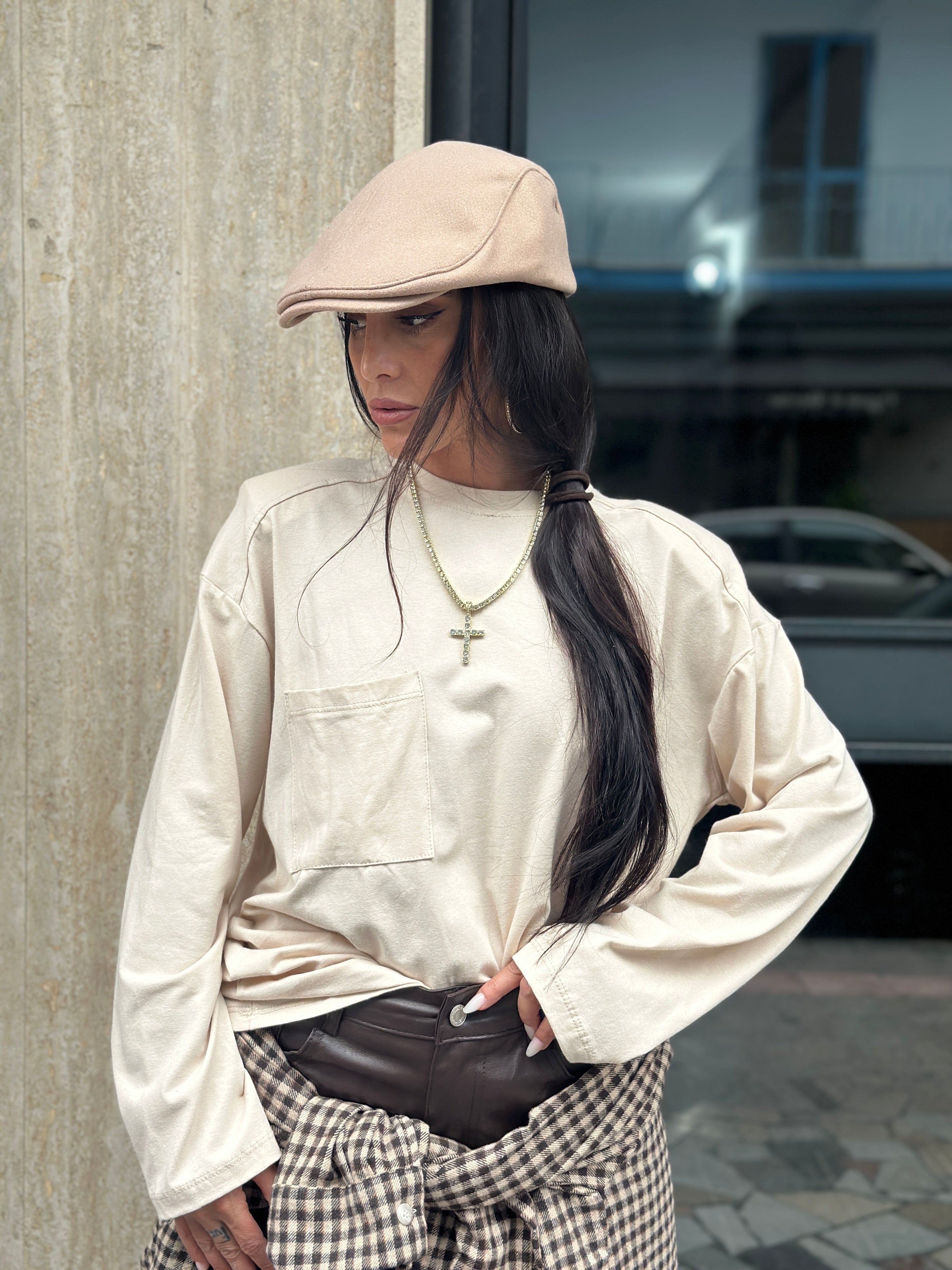 Maglia Over Taschino