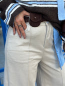 Bermuda Piegone Con Cintura