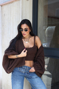 Set Top Cardigan Magnolia