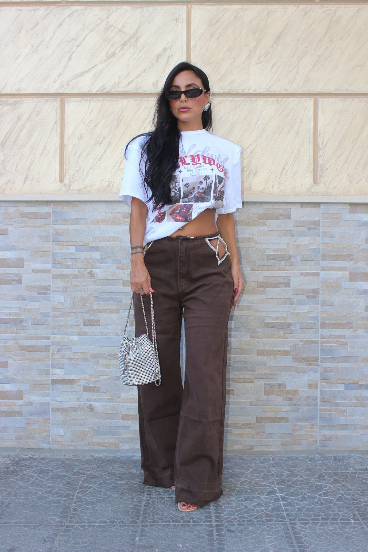 Jeans Stars Brown
