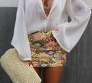Minigonna Triangle Paillettes