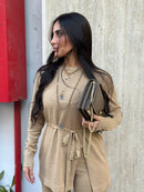 Coordinato Lana Con Fusciacca