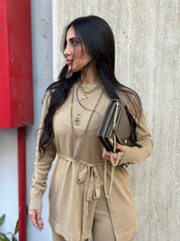 Coordinato Lana Con Fusciacca