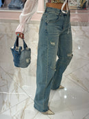Jeans Balloon Strappato