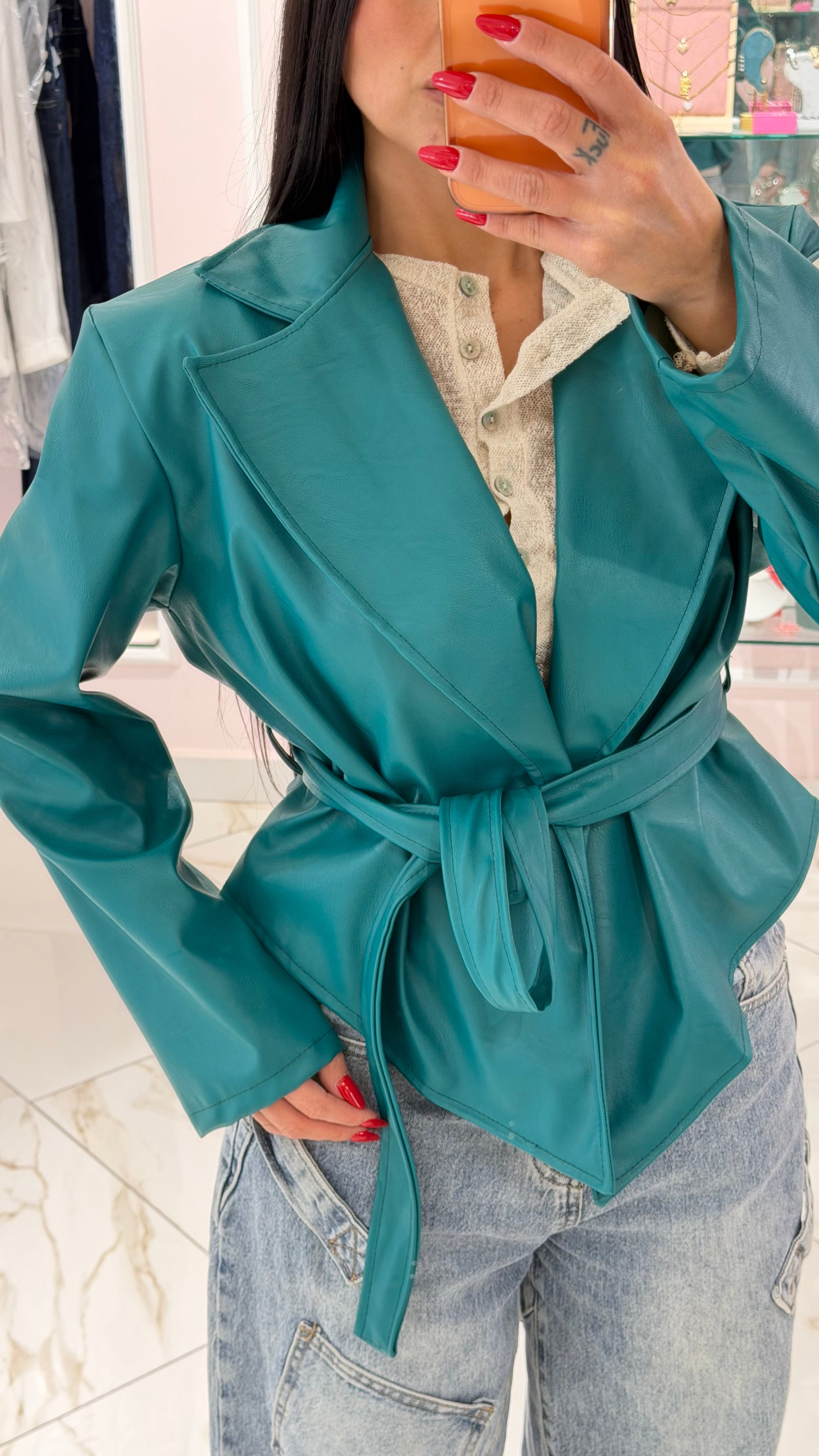 Giacca Ecopelle Lulu