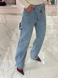 Jeans Balloon Bustino Incrociato