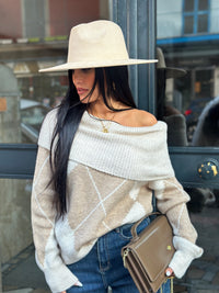 Maglione Kelly Scollo Barca