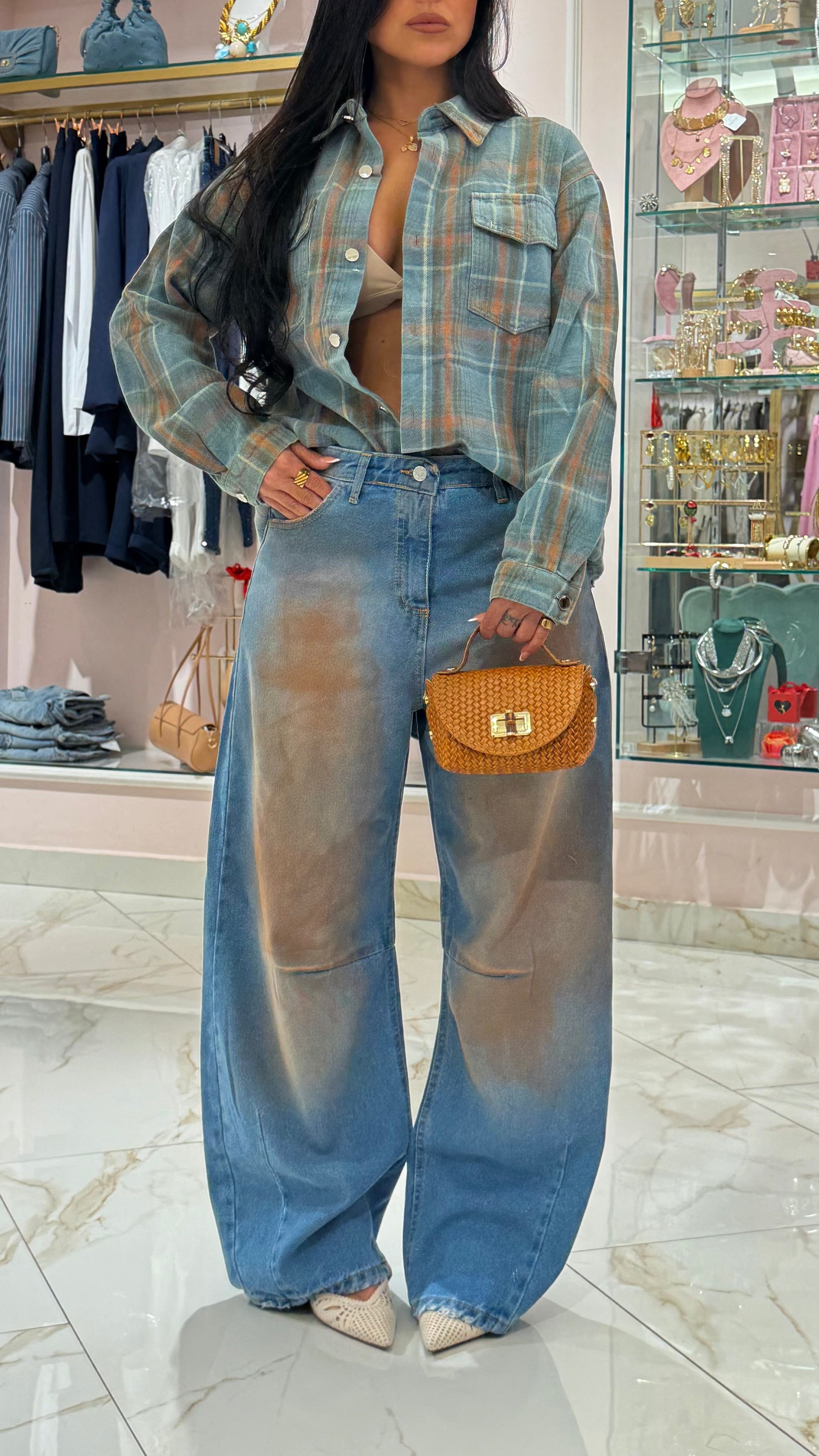 Jeans Asia Con Sfumature