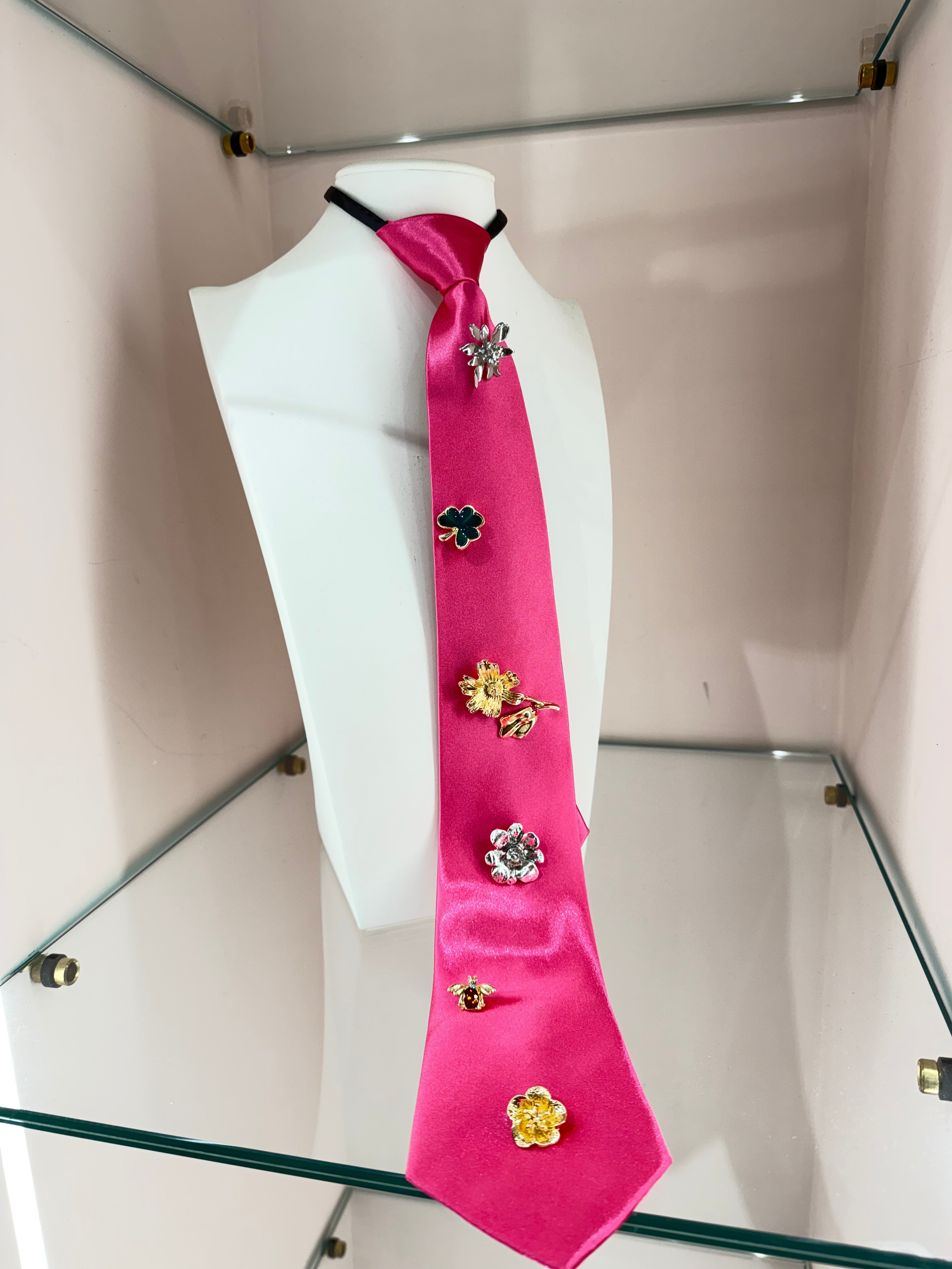 Cravatte In Raso Bijoux