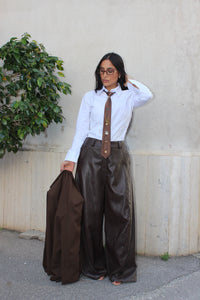 Pantalone Balloon Flow Ecopelle