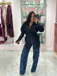Camicia Janette Con Stringhe