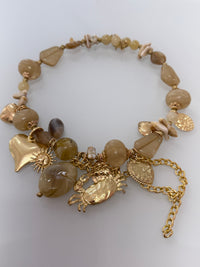 Collana Coralli E Charms