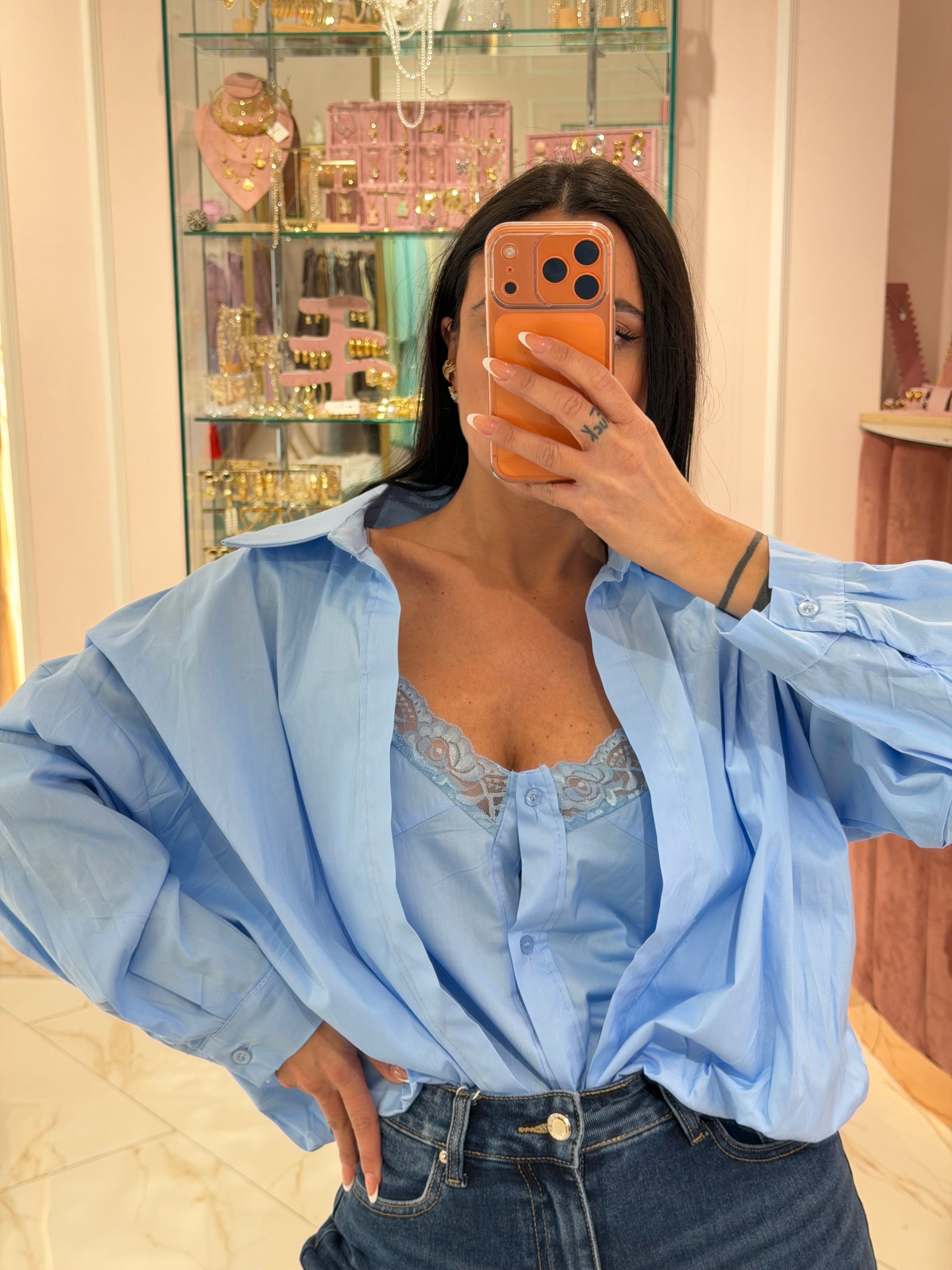 Camicia Greta Effetto Top