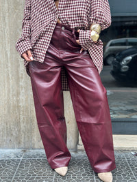 Pantalone Balloon Ecopelle