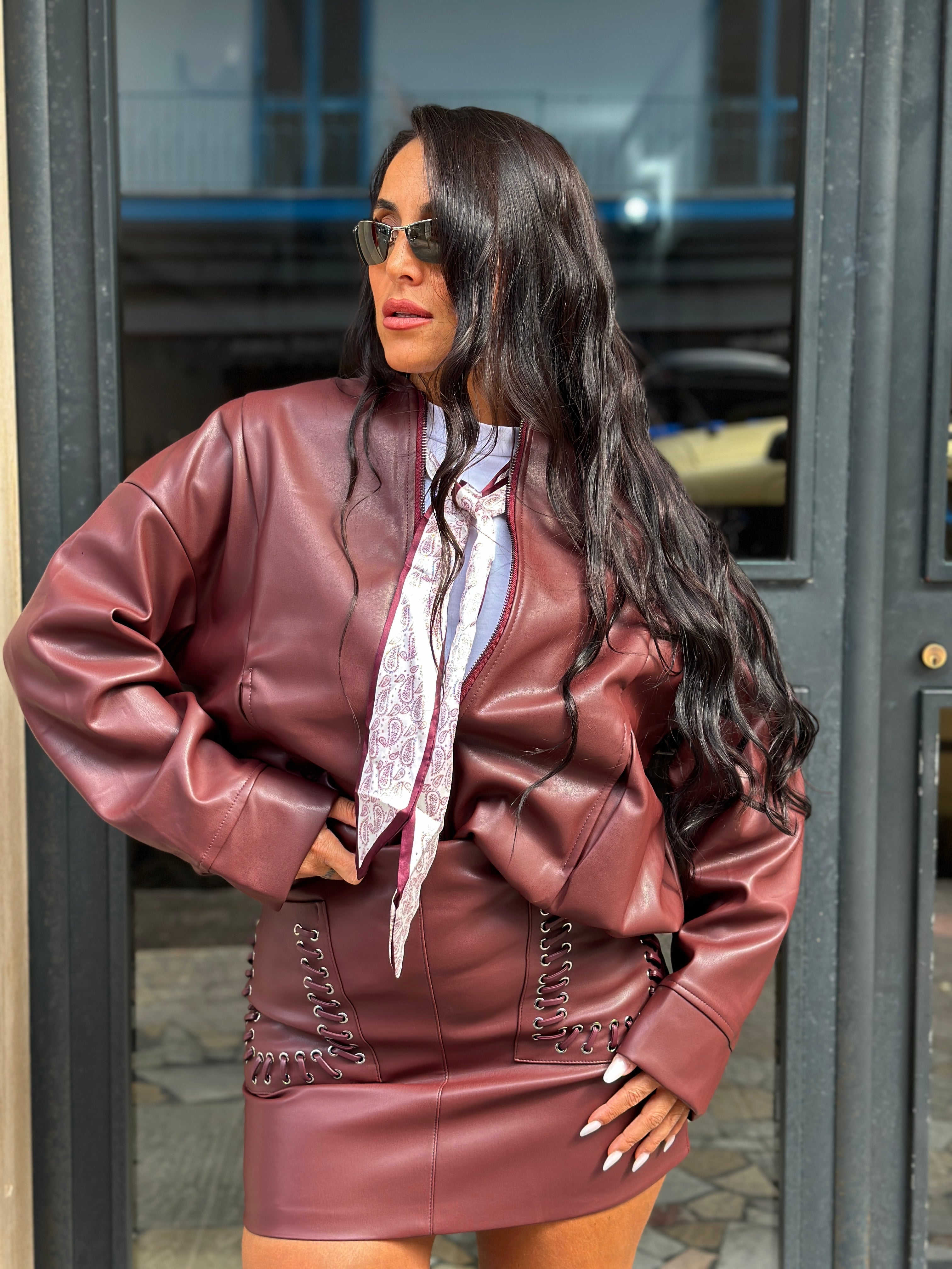 Bomber Ecopelle Alice