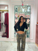 Jeans Palazzo Animalier