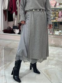 Abito Maggie In Lana con Sottoveste