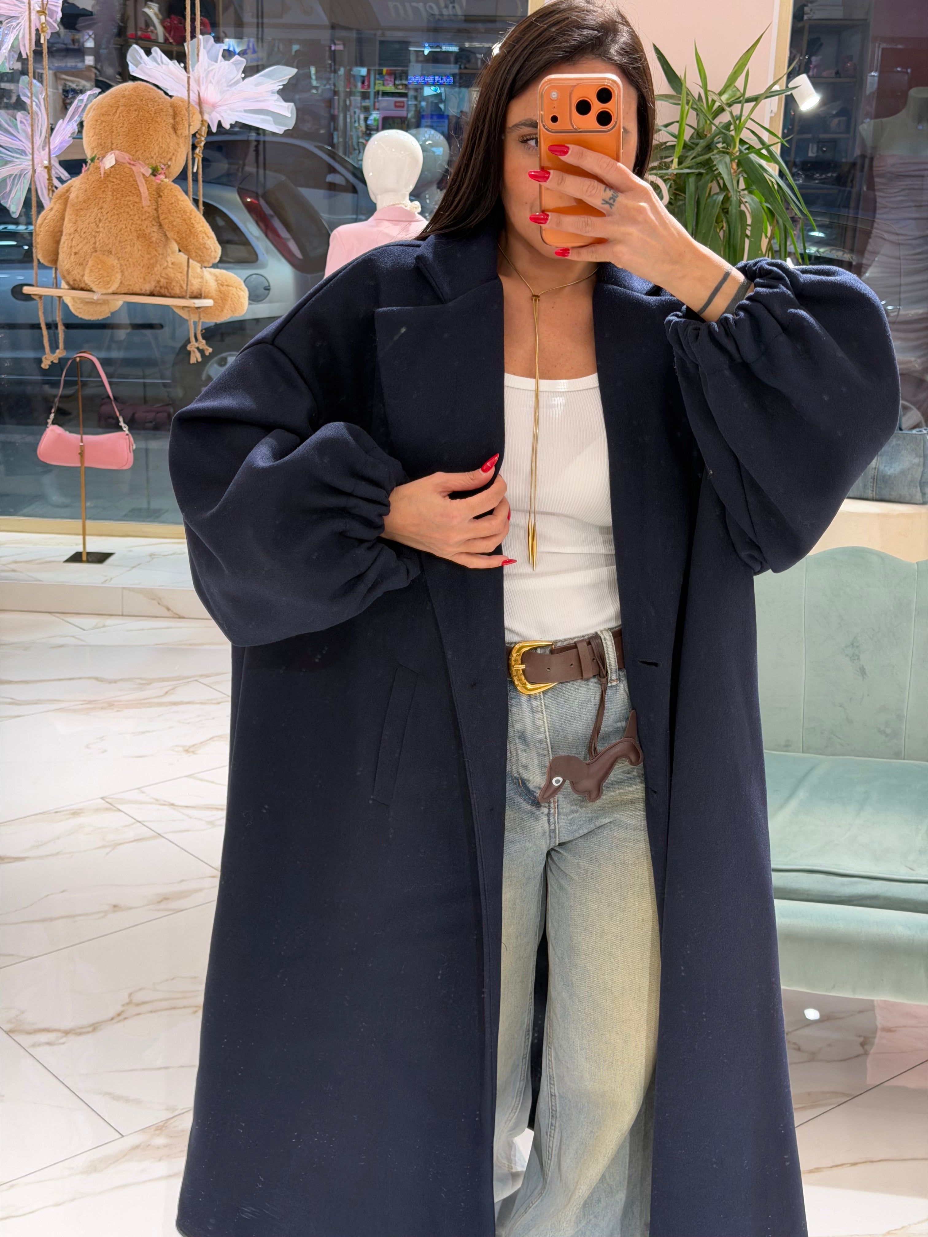 Cappotto Manica Sbuffo