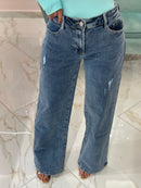 Jeans Palazzo Sfumato
