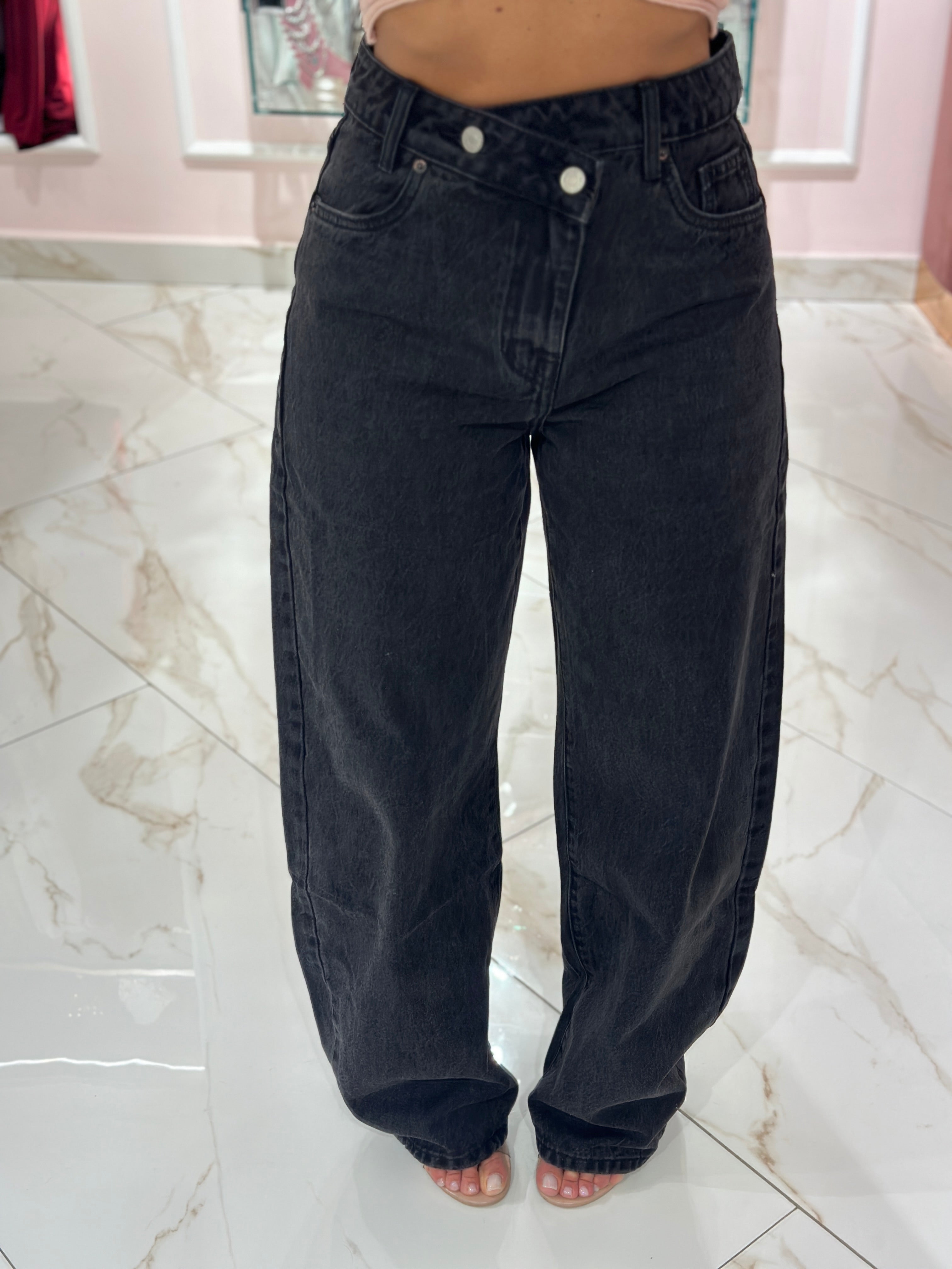 Jeans Balloon Bustino Incrocio