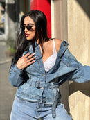 Giacca Jeans Over
